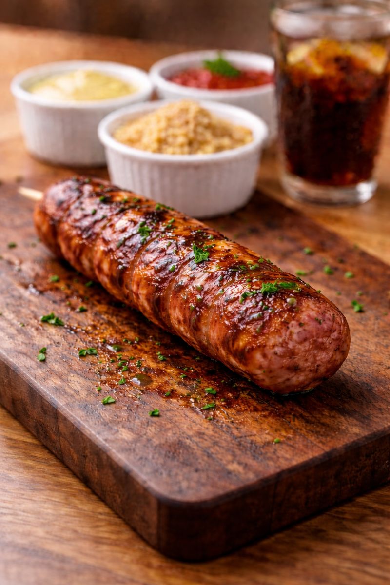Espetinho Linguiça Cuiabana